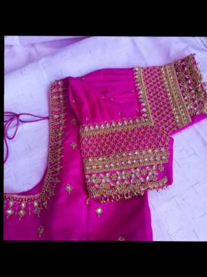 Bridal Aari embroidery designs 5