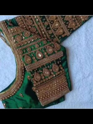 Bridal Aari embroidery designs 8