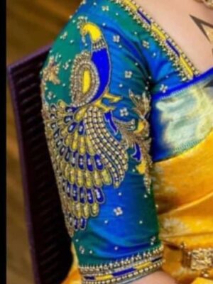 Bridal Aari embroidery designs 10