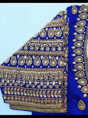 Bridal Aari embroidery designs 17