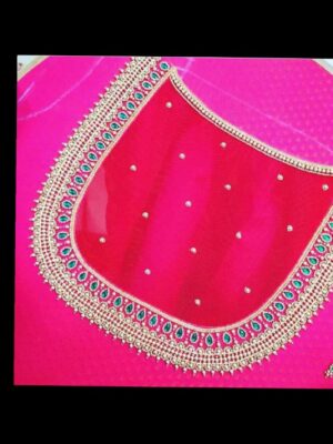 Bridal Aari embroidery designs 21