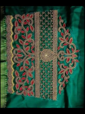 Bridal Aari embroidery designs 22