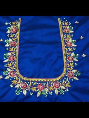 Bridal Aari embroidery designs 28