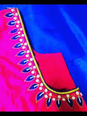 Bridal Aari embroidery designs 29